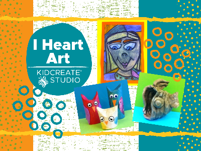 Kidcreate Studio - Eden Prairie. I Heart Art Weekly Class (5-12 Years)